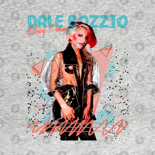 Dale Bozzio /// Missing Persons Fan Art Retro Design by Nandin Putri